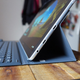 The Galaxy Book uses the case as a hinge and it is exactly as flimsy as you’d expect.